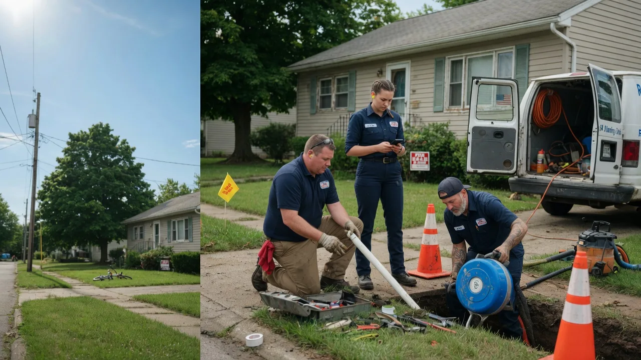 Sewer Line Repair in Glenford, OH near me